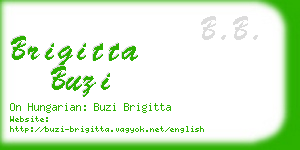 brigitta buzi business card